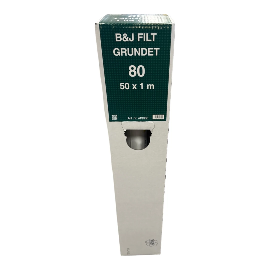 B&J Forgrundet Glasfilt 80g - 50 x 1m