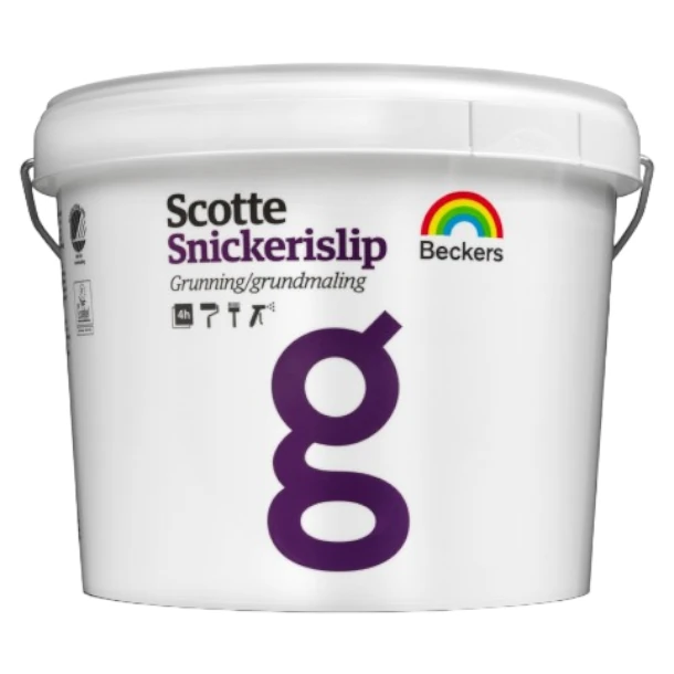 Beckers Scotte G - Snickerislip, Hvid
