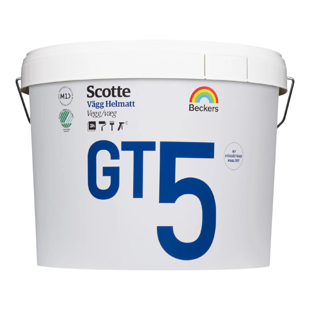 Beckers Scotte GT 5, Vægmaling