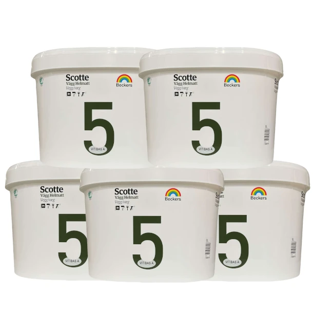 Beckers Scotte 5 Storkøb - 5 x 9 Liter