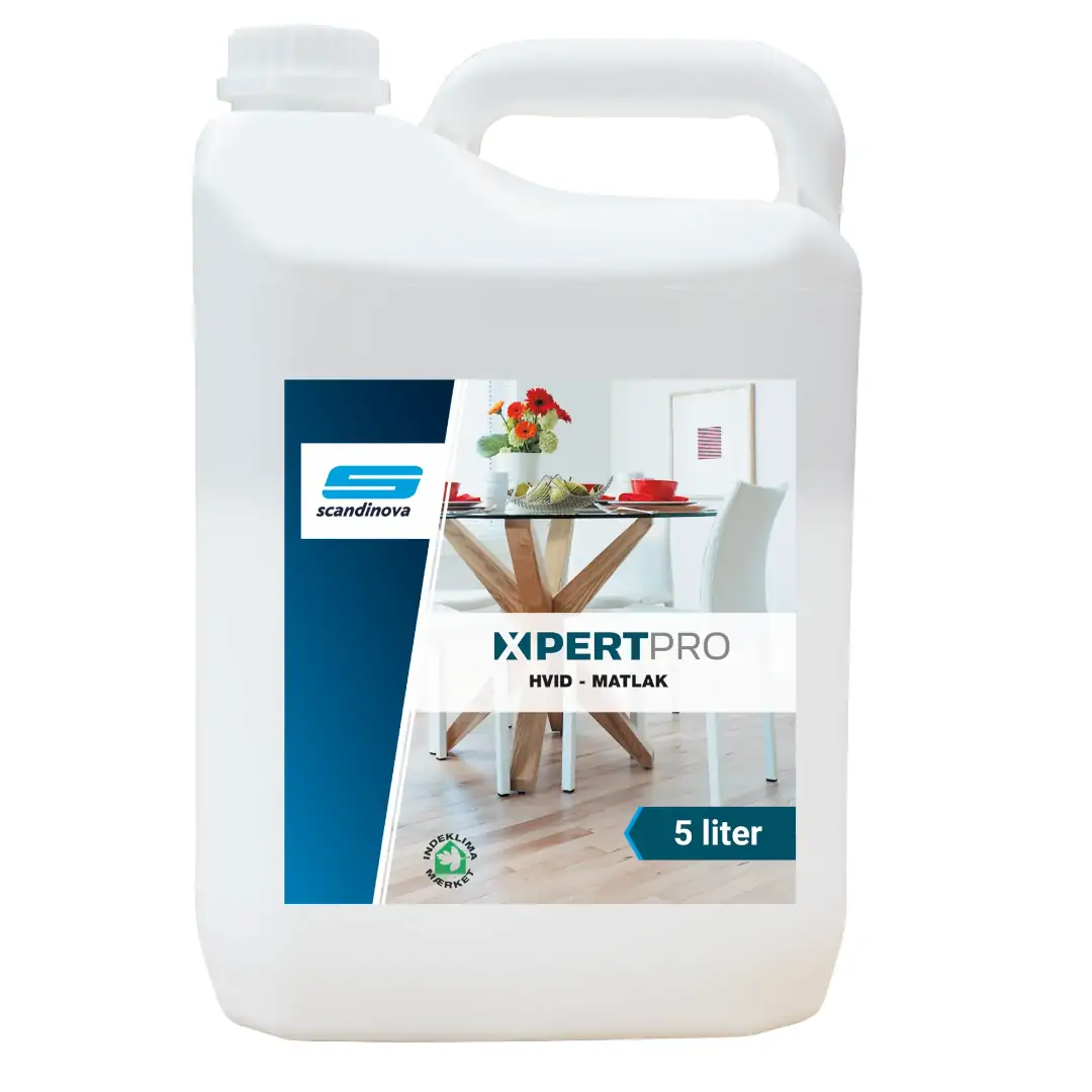 Xpertpro Hvid Gulvlak mat